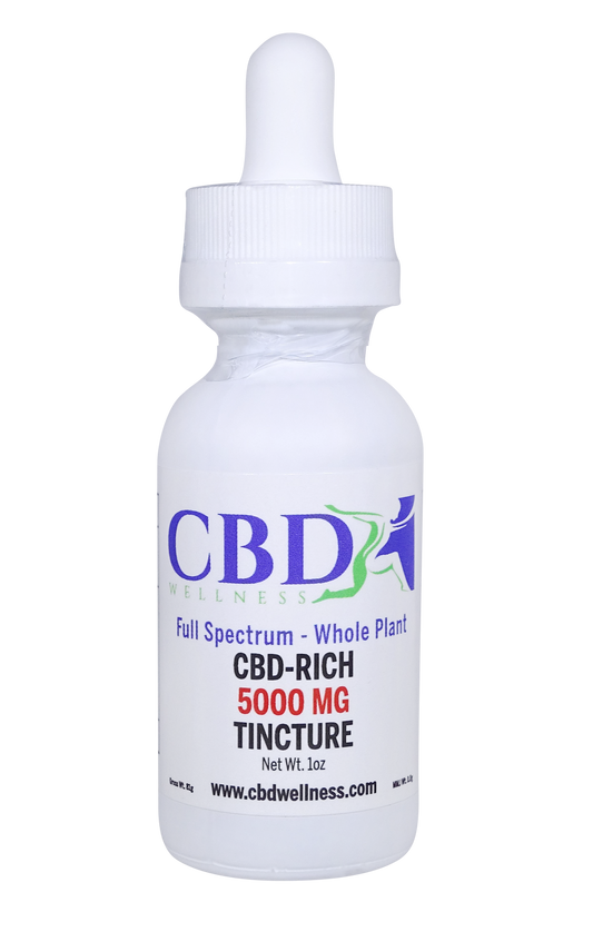 5000mg CBD Natural Tincture