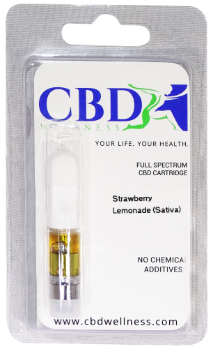 Best CBD Vape - CBD Wellness Strawberry Lemonade Vape